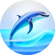 Ein Delphin