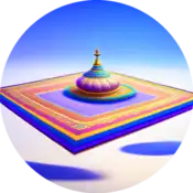 A flying carpet