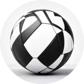 A soccer ball