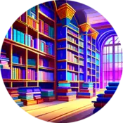 Eine Bibliothek