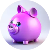 A piggy bank