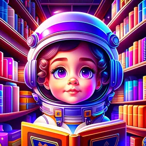 De Astronaut en de Hinde in de Wonderlijke Bibliotheek