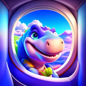 Les Aventures de Dino dans le Ciel