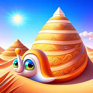 Snaily's Adventure in the Enchanted Pyramid