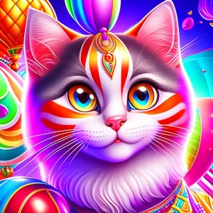 The Cat's Magical Adventure at the Funfair