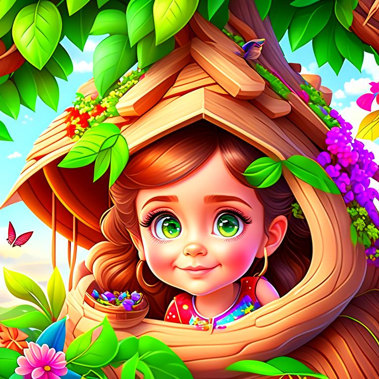 The Enchanted Tree House Encounter - A story by Koalia stories