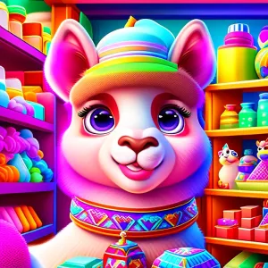 The Lama and the Fish's Toy Store Adventure