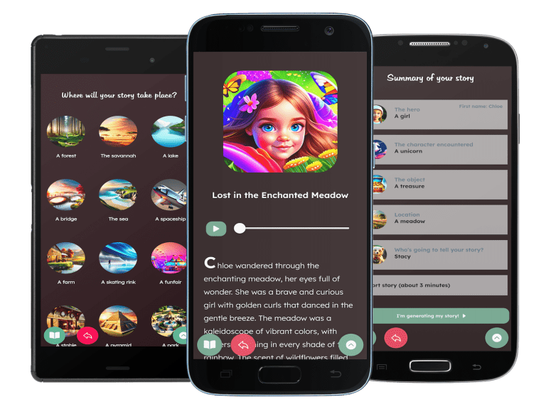 koalia story application child-safe access pages