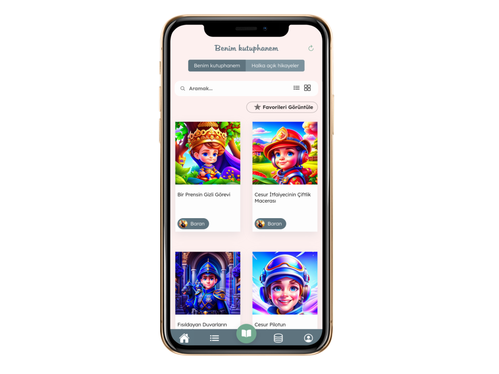 iphone maketi çocuklar için gece hikayeleri kitaplığım